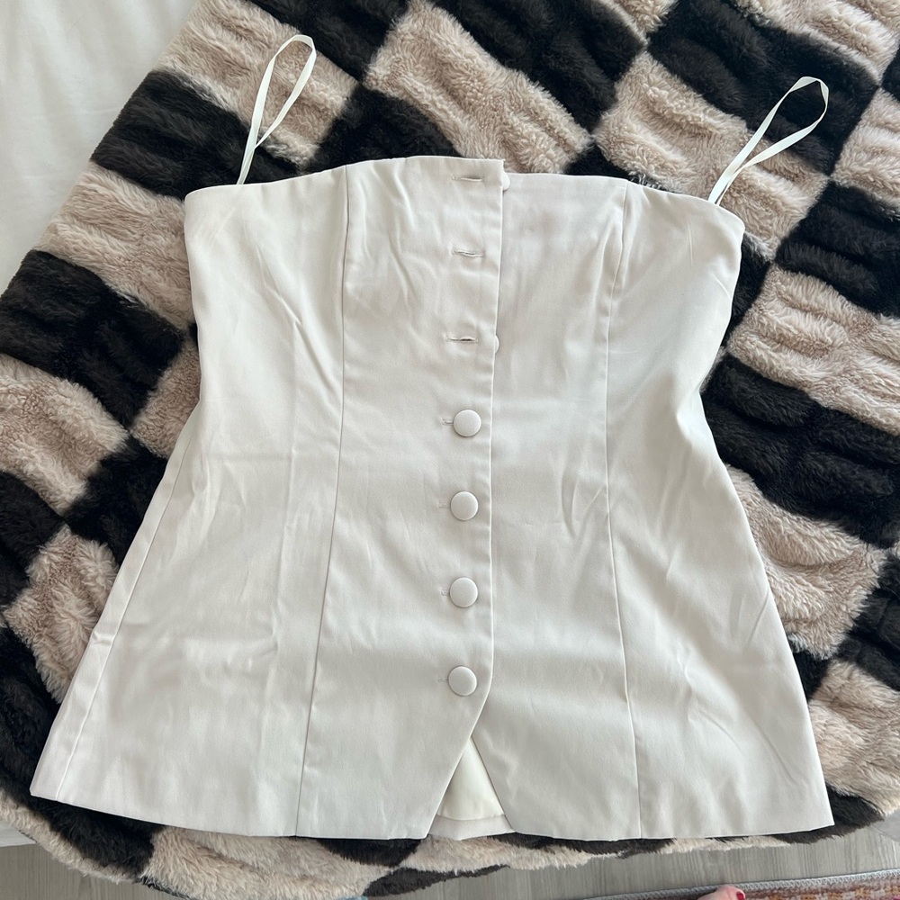 Elegant White Women's Top